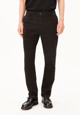 AASTER CHINOHOSE | black