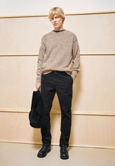 AASTER CHINOHOSE | black