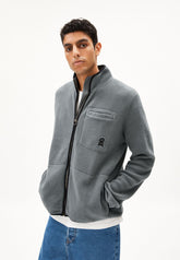 AABLEO FLEECE JACKET | space steel