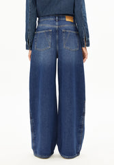 AALTHEA MID WAIST BARREL JEANS | fade