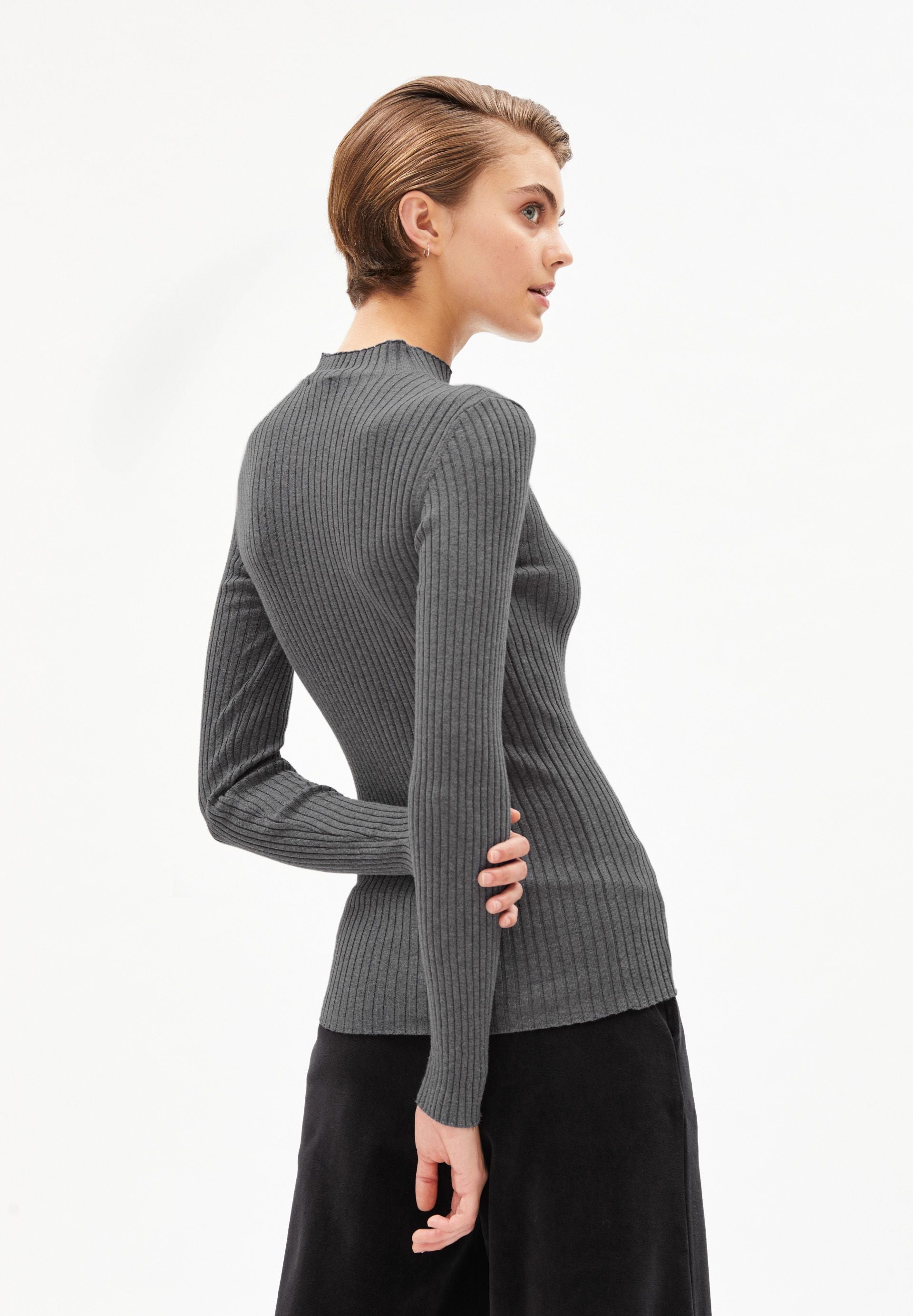 ALAANIA | mid grey melange