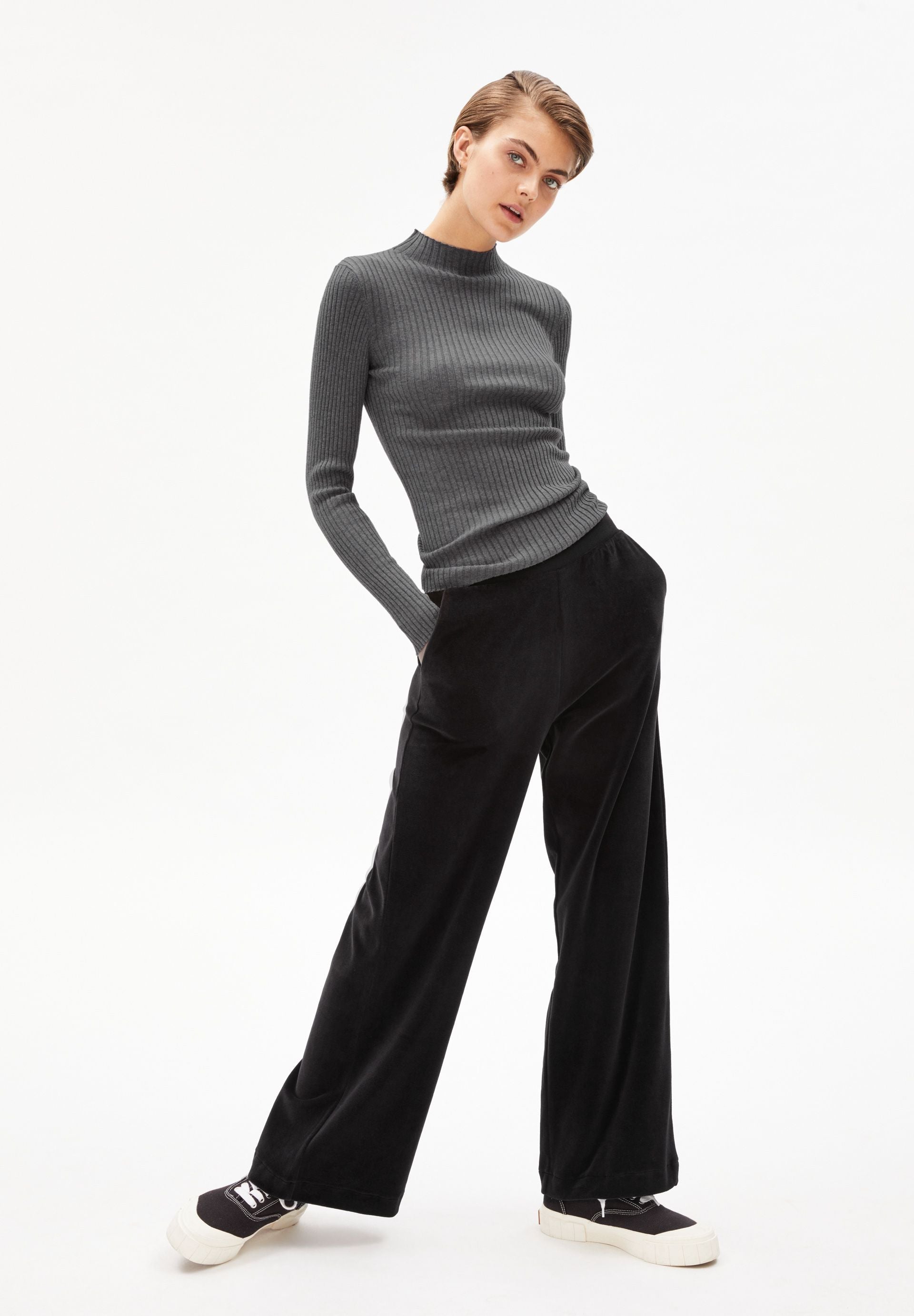 ALAANIA | mid grey melange