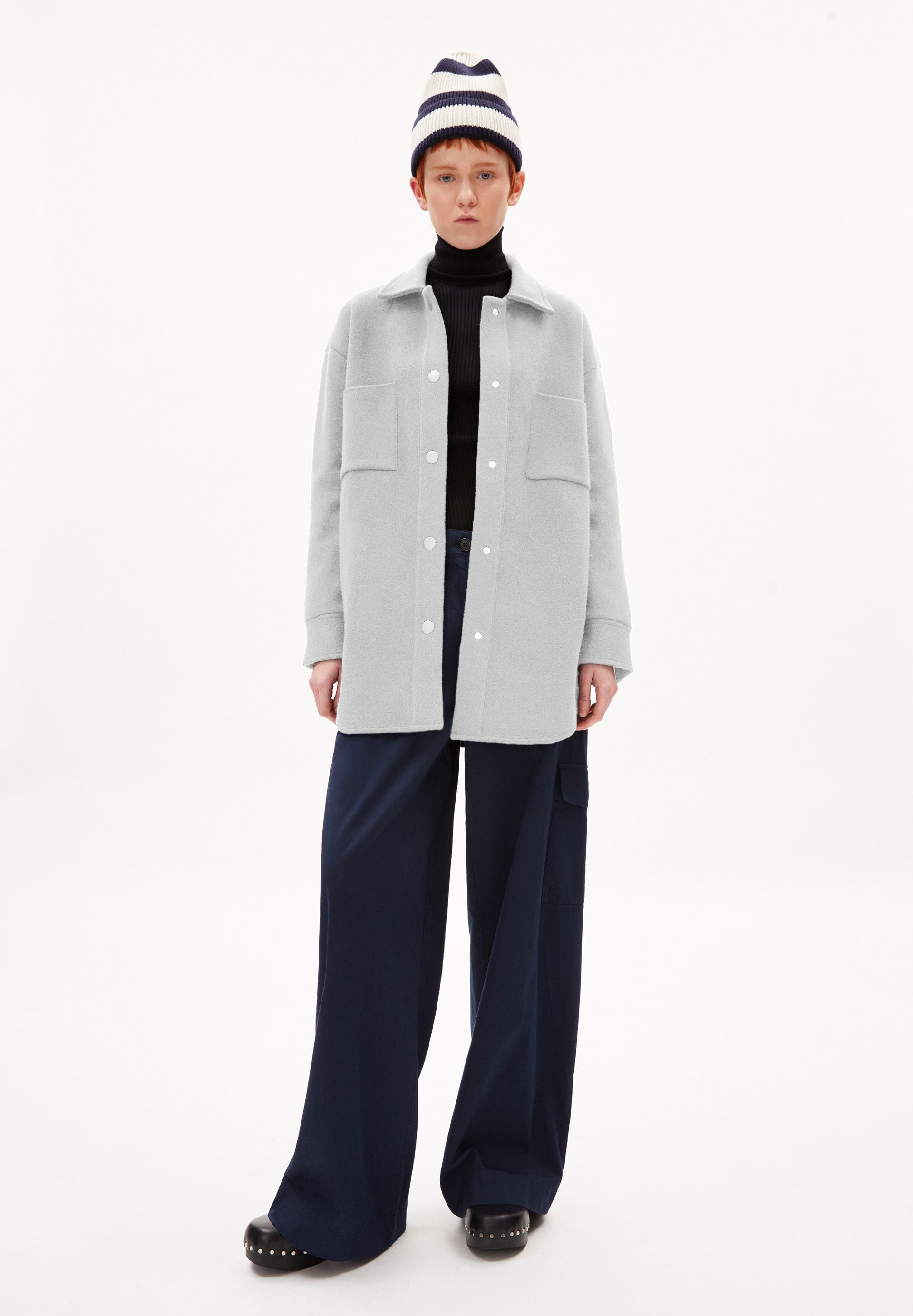 ALMARAA SOFT | light grey melange-oatmilk