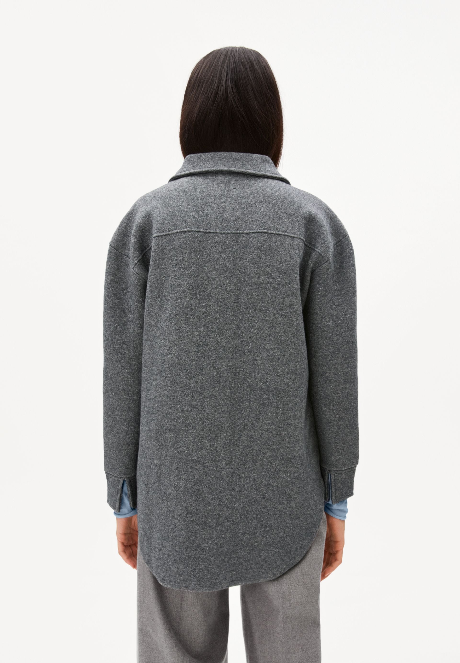 ALMARAA SOFT | mid grey melange-oatmilk