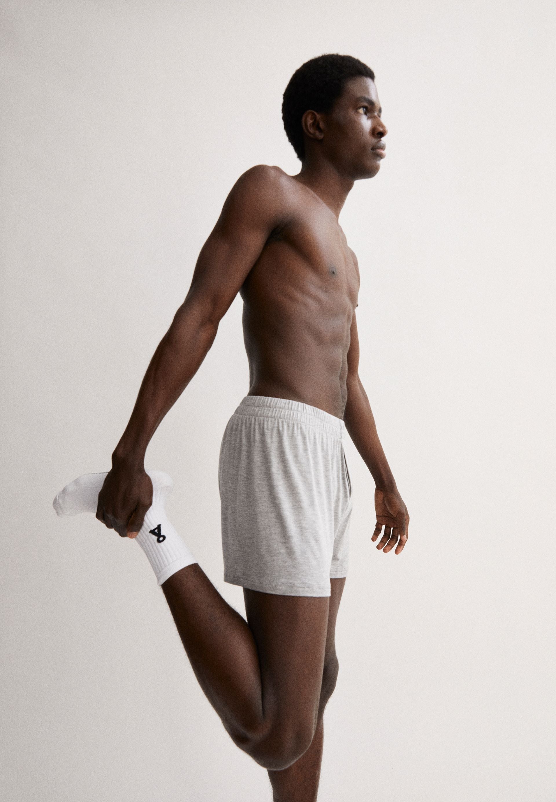 AASKER BOXERSHORTS | grey melange