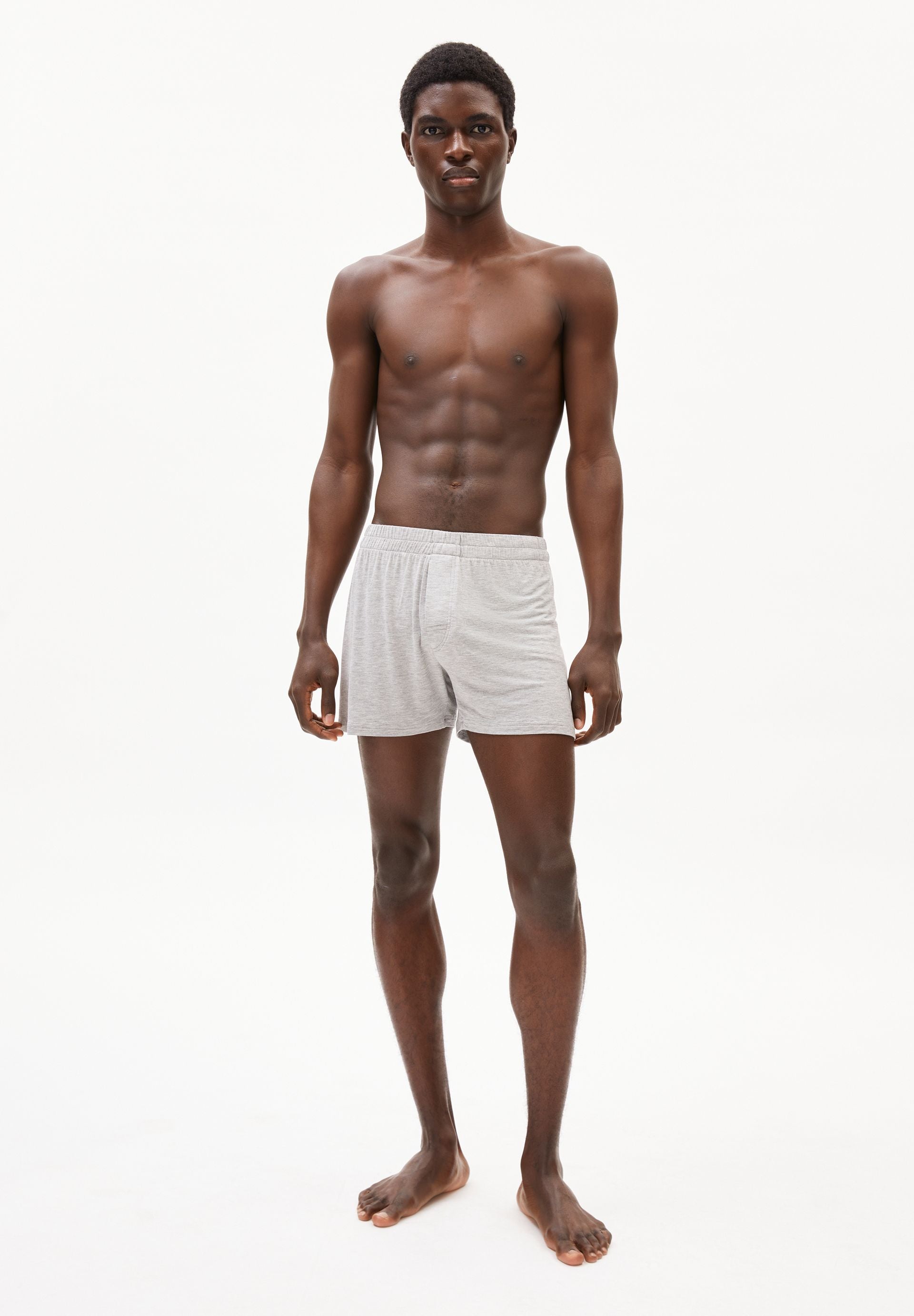 AASKER BOXERSHORTS | grey melange