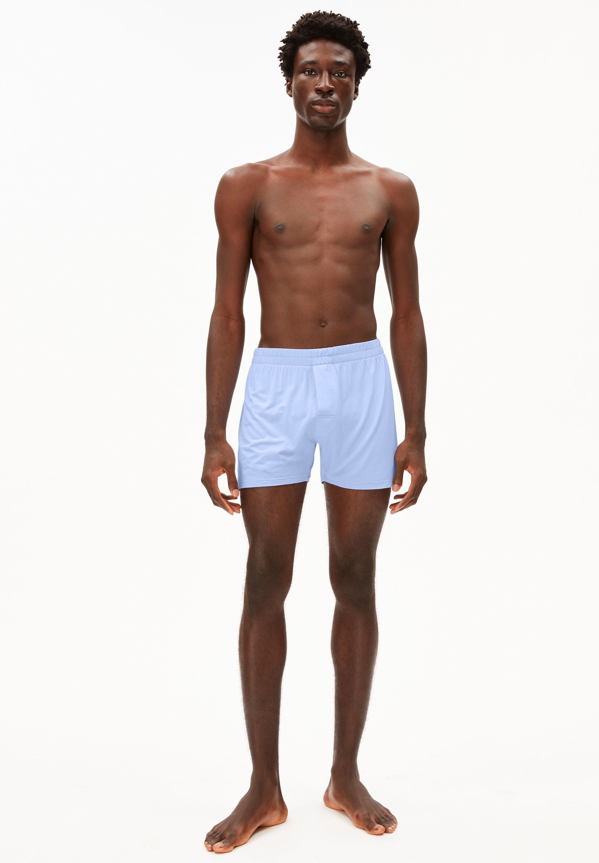 AASKER BOXERSHORTS | morning blue