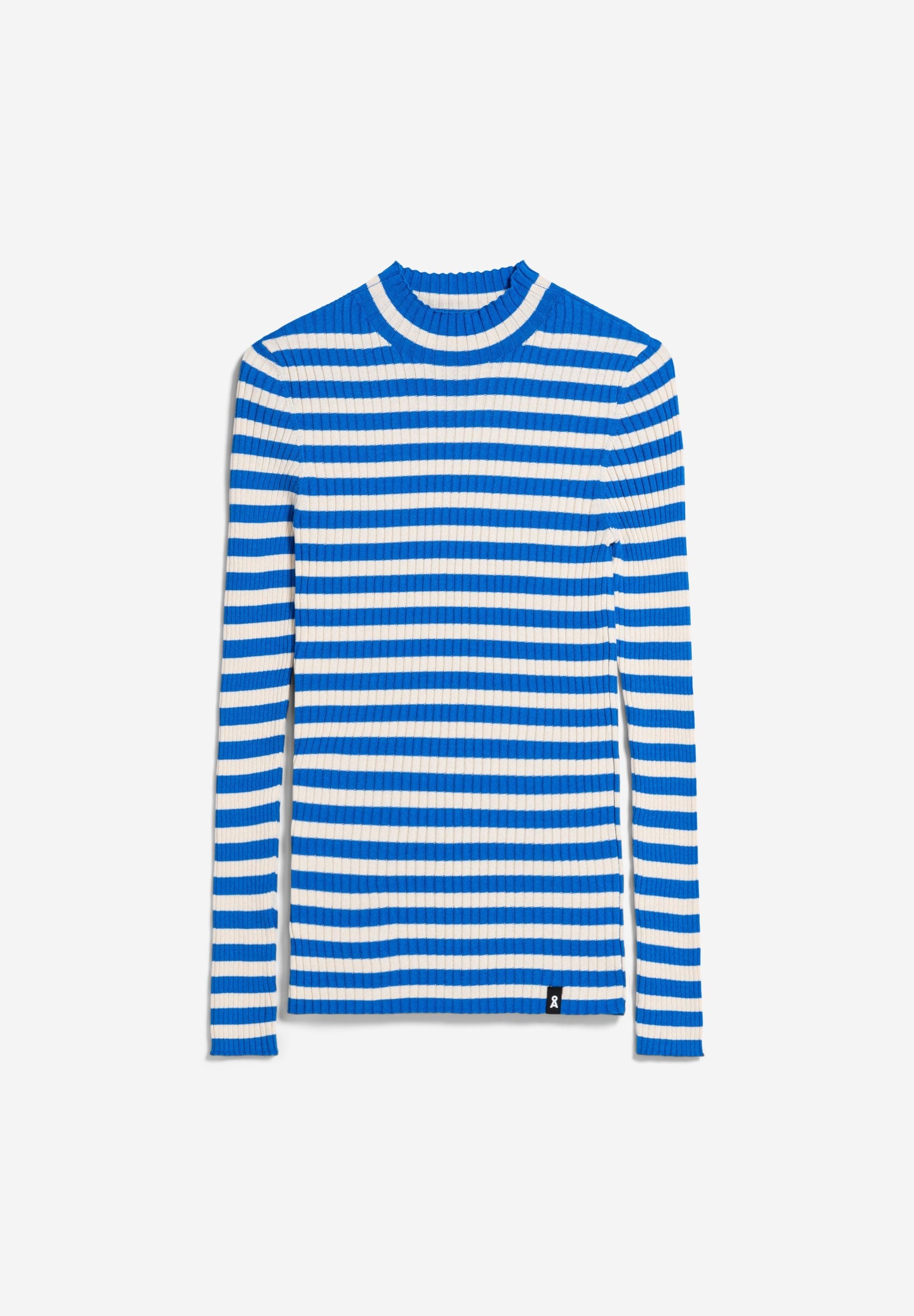 ALAANIA STRIPED | warm blue-oatmilk