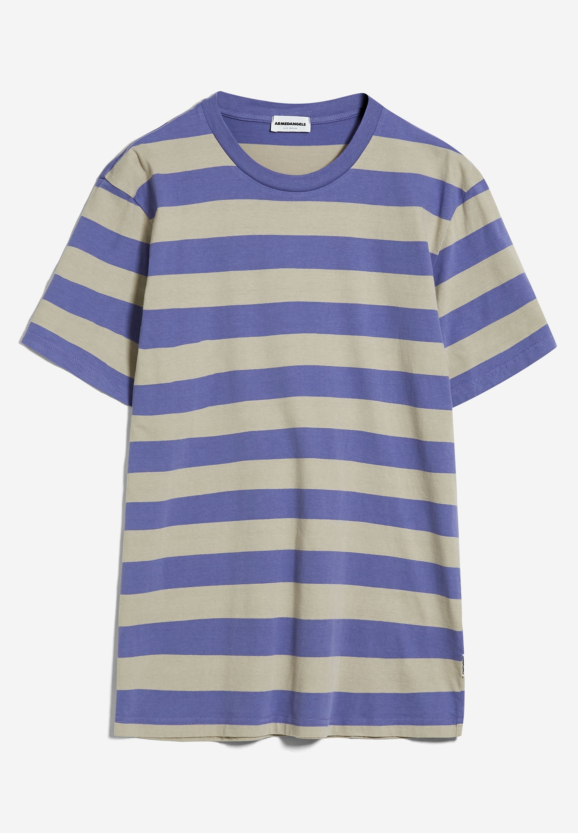 AADONI BOLD STRIPES | vibrant violet-sand stone