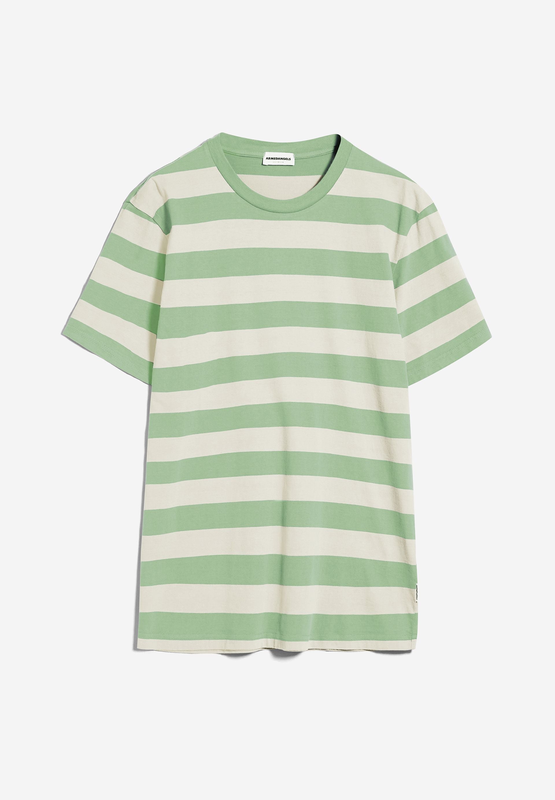 AADONI BOLD STRIPES | smith green-oatmilk