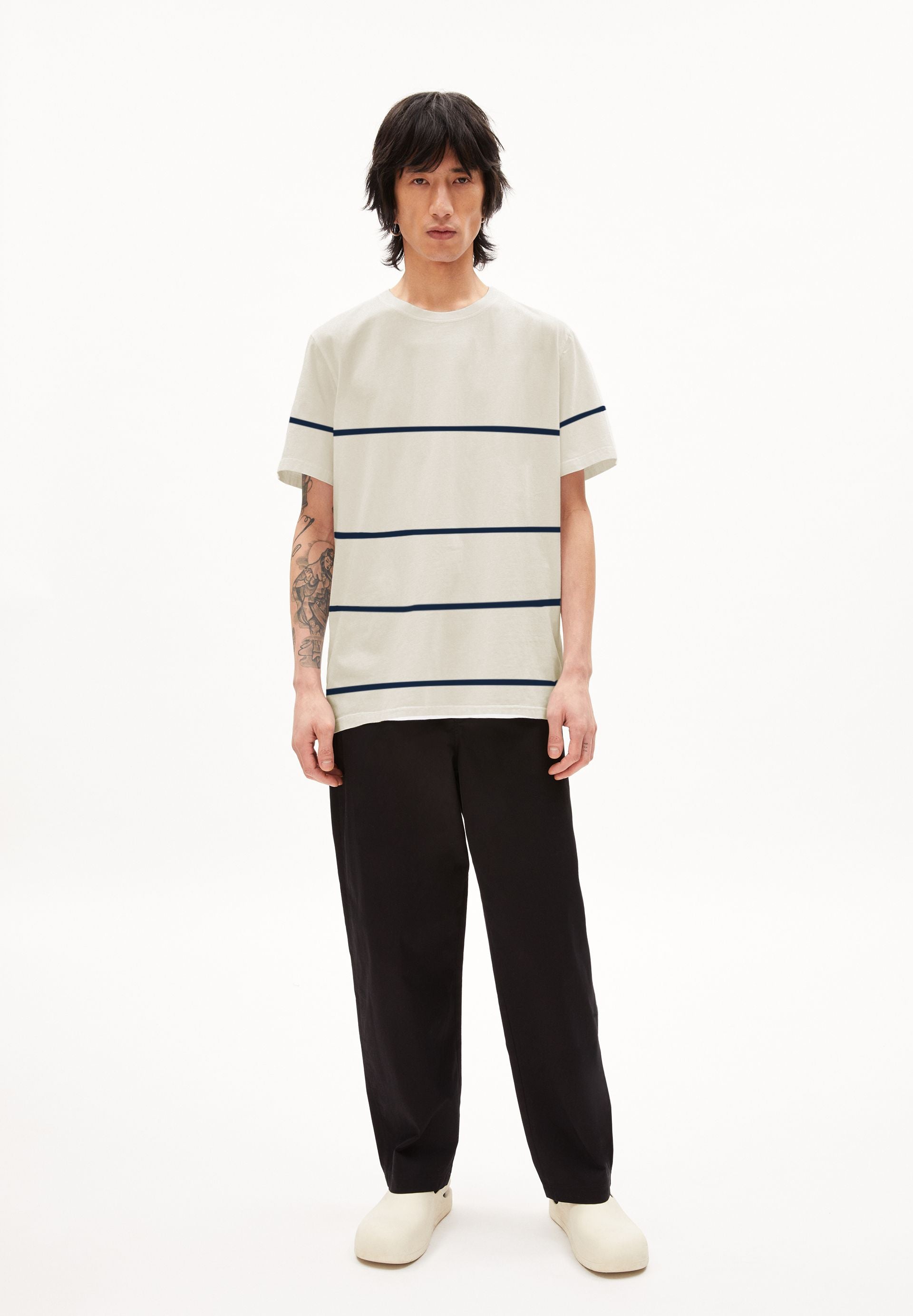 AADONI STRIPES | undyed-night sky