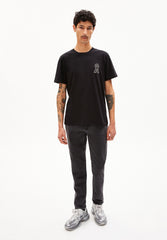 AARJO TARPA TAPERED JEANS | smoked
