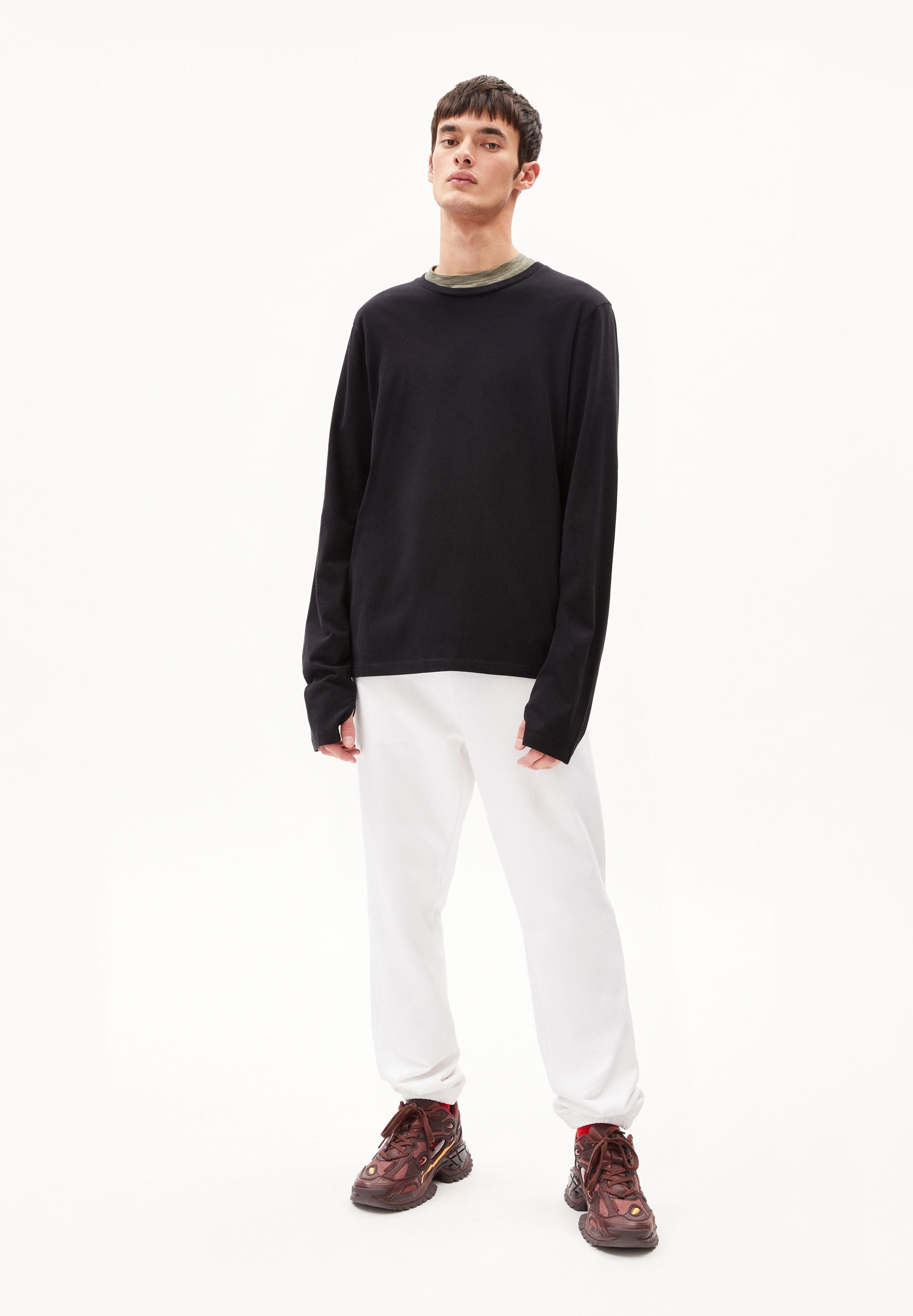 AALBIE BRUSHED | black