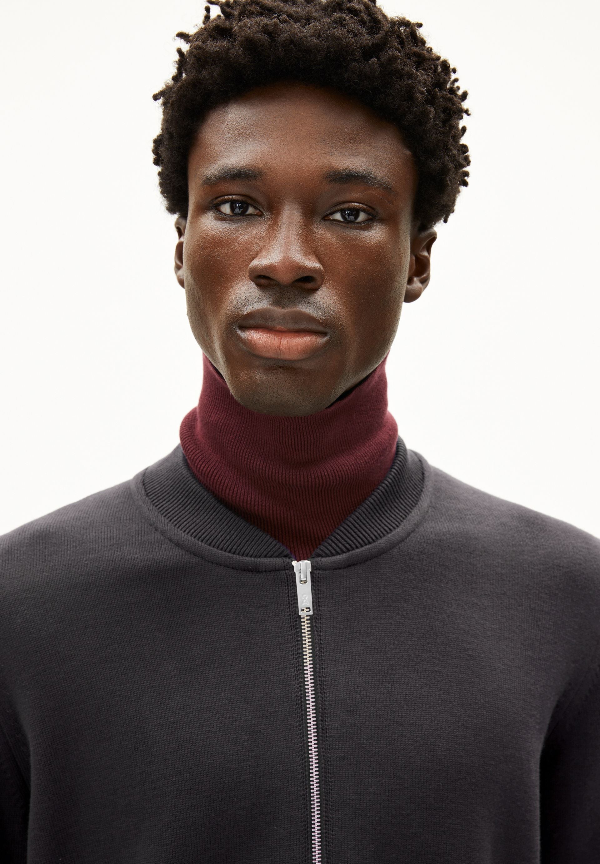 AGAAMON STRICKJACKE | dark steel