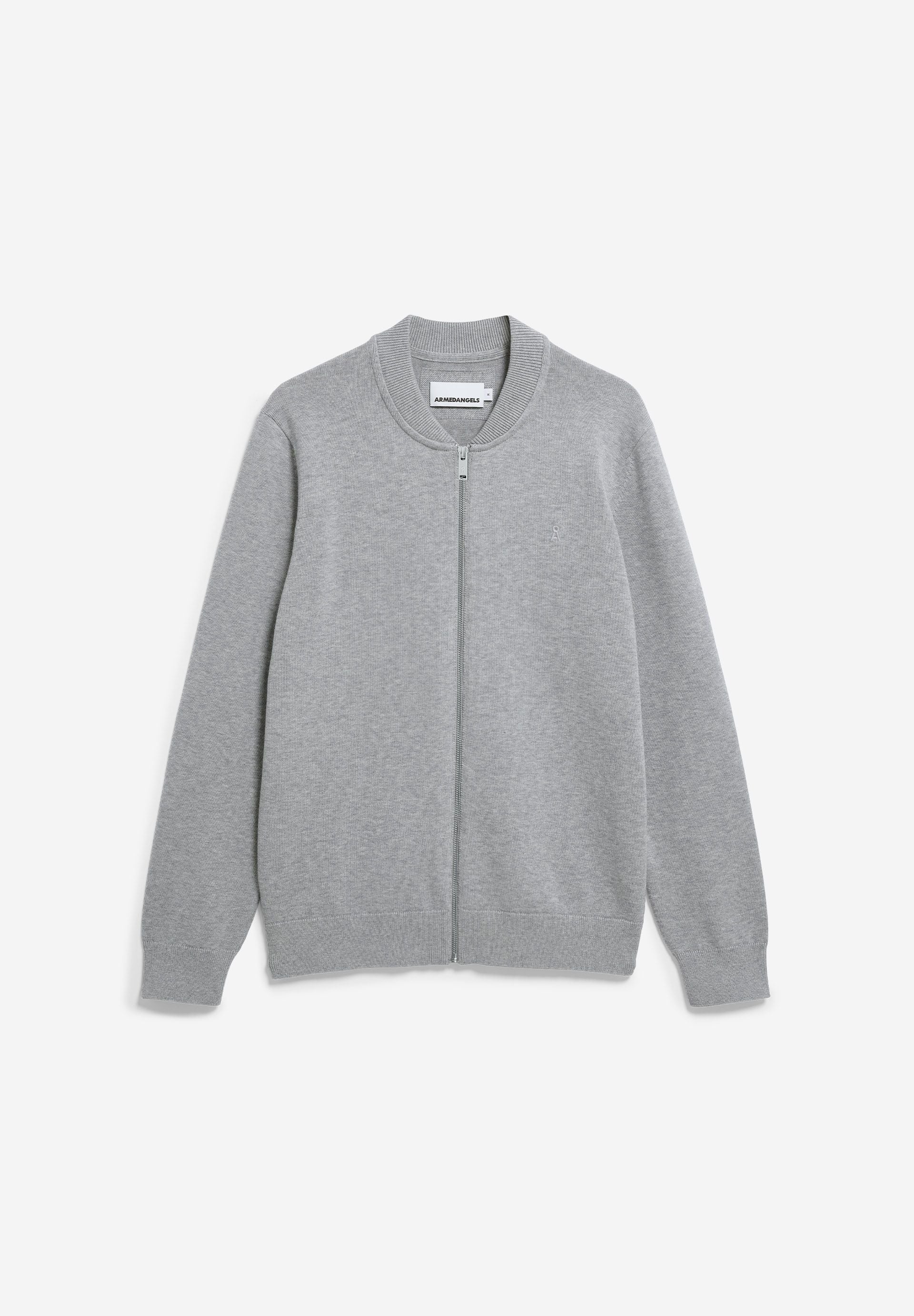 AGAAMON STRICKJACKE | silver melange