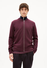 AGAAMON STRICKJACKE | dark cranberry