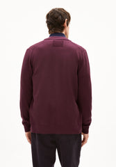 AGAAMON STRICKJACKE | dark cranberry