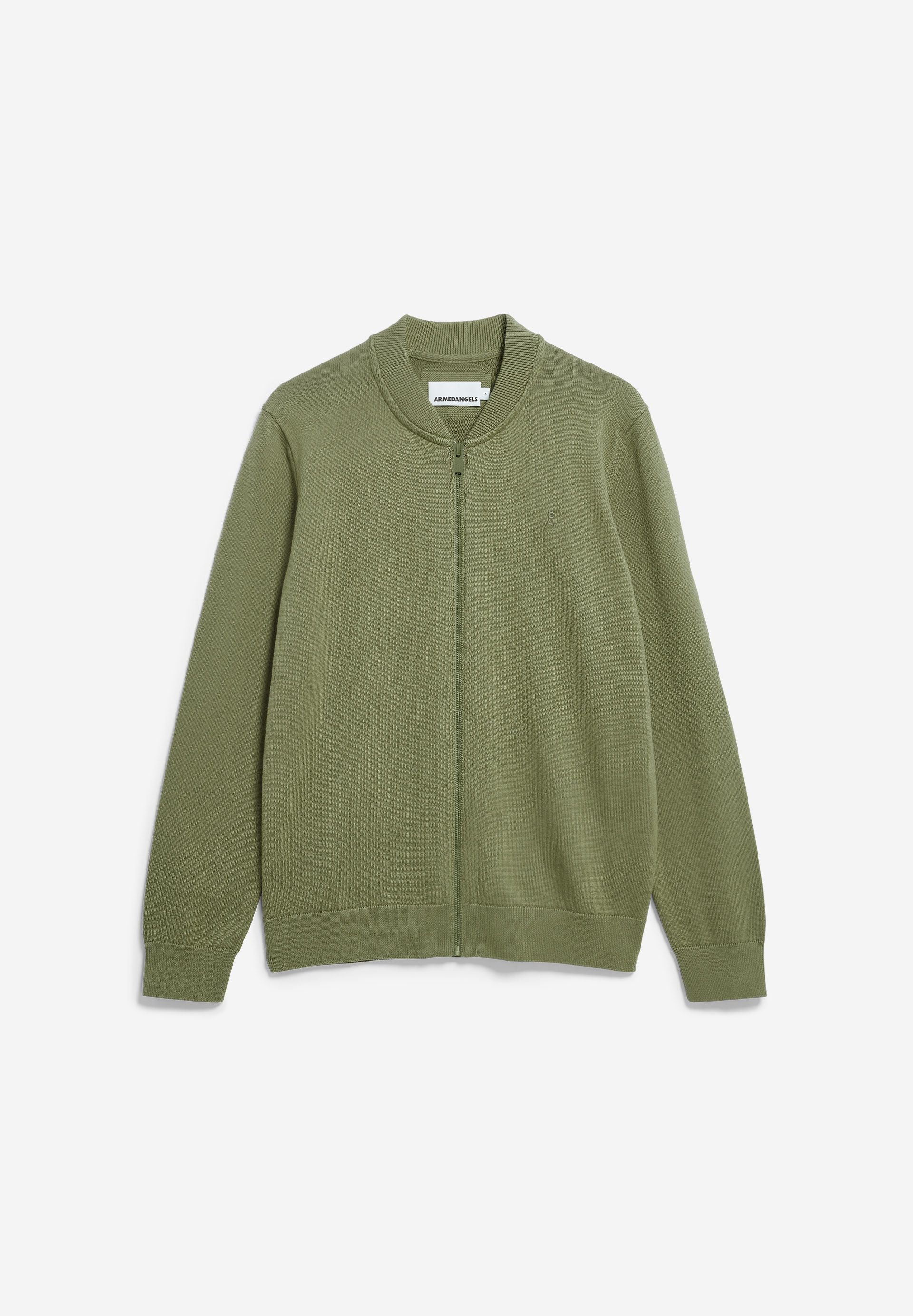 AGAAMON STRICKJACKE | fatigue green