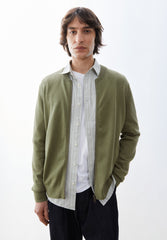 AGAAMON STRICKJACKE | fatigue green