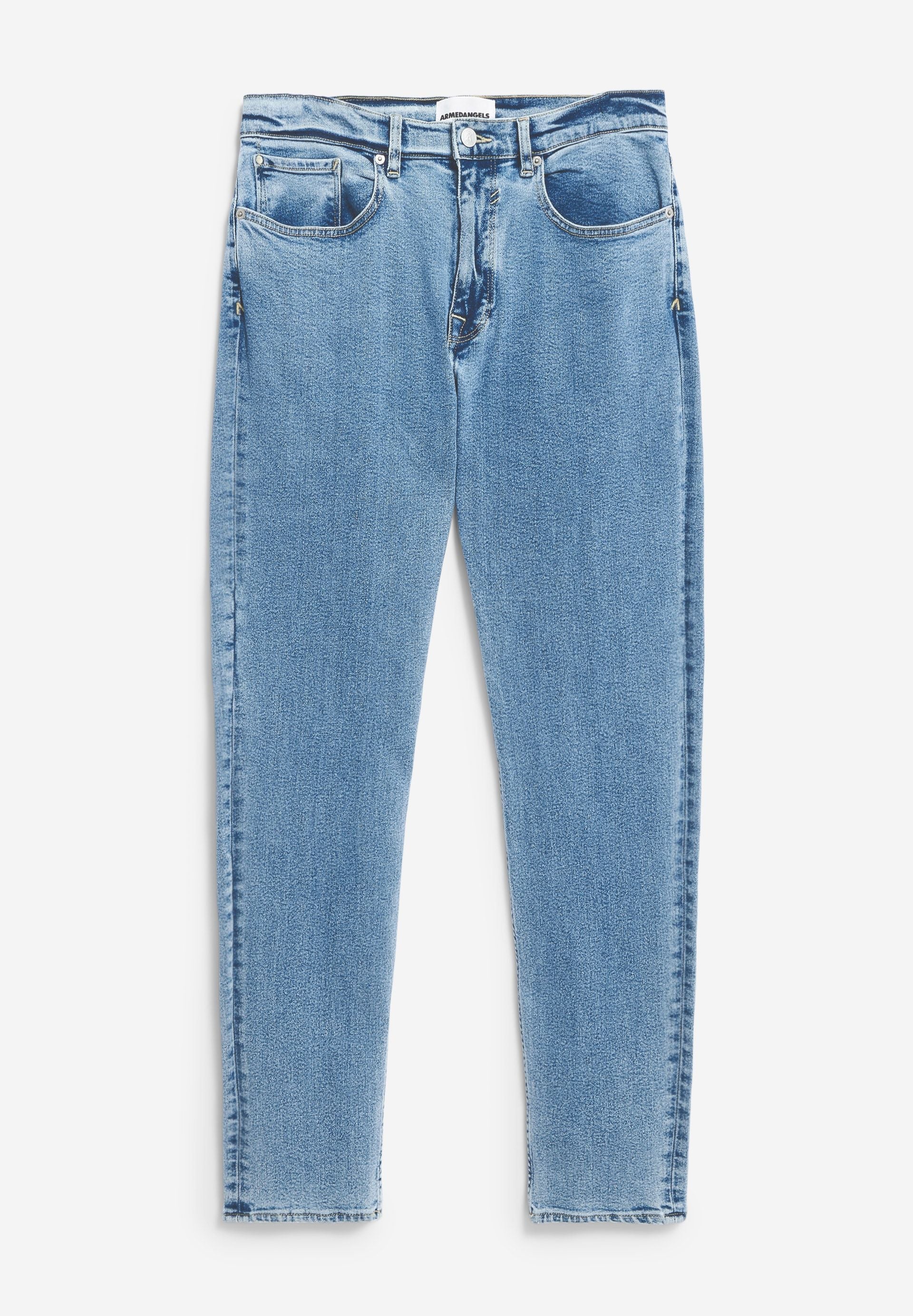 AARJO TARPA TAPERED JEANS | washed light indigo