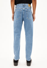 AARJO TARPA TAPERED JEANS | washed light indigo