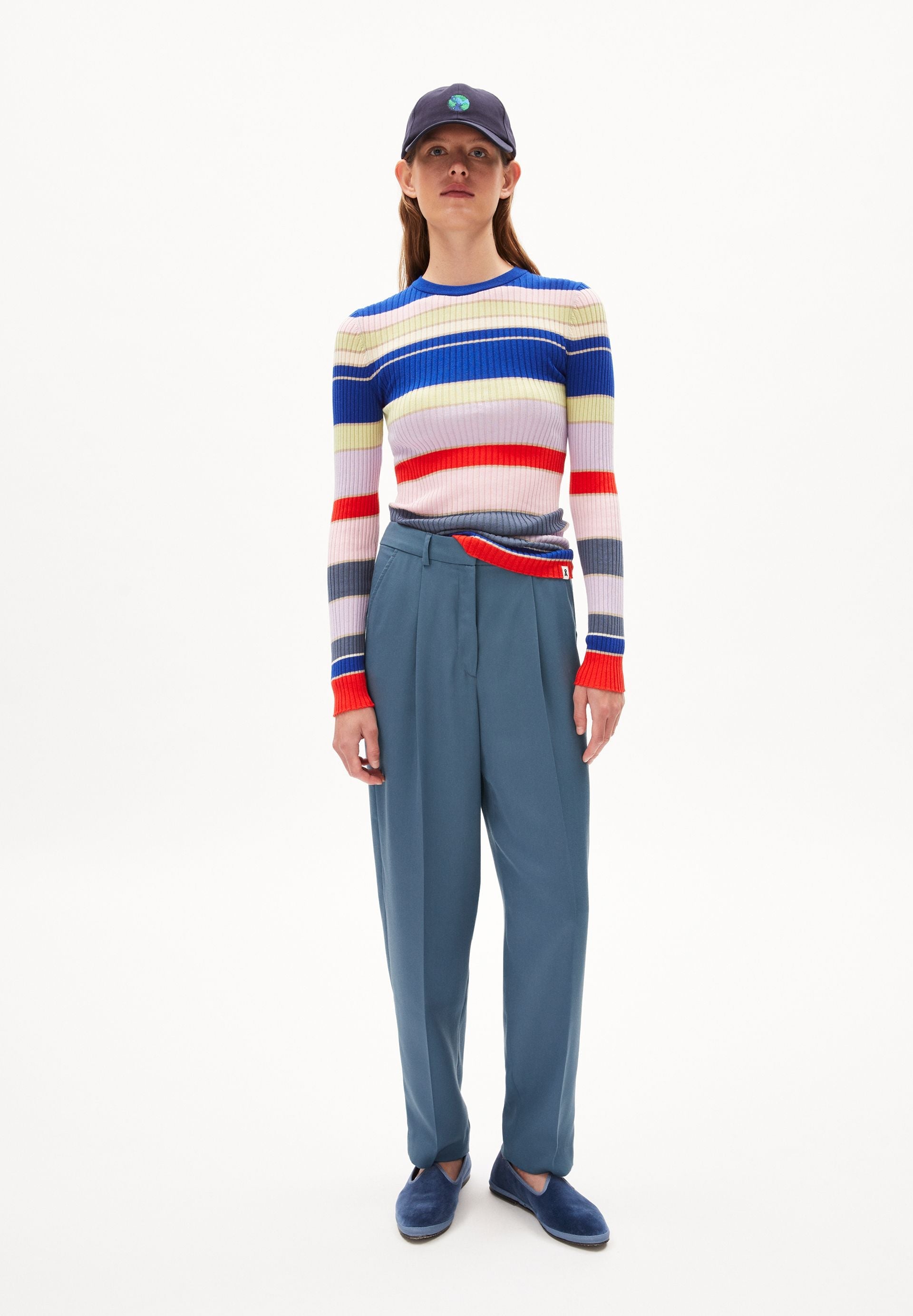 ALAANIA COLLEGE STRIPE | dynamo blue-red alert