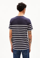 AADROS STRIPES | night sky-oatmilk