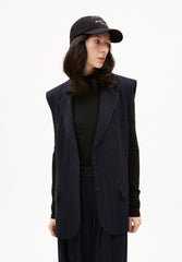 AAVEST PINSTRIPE | night sky-white