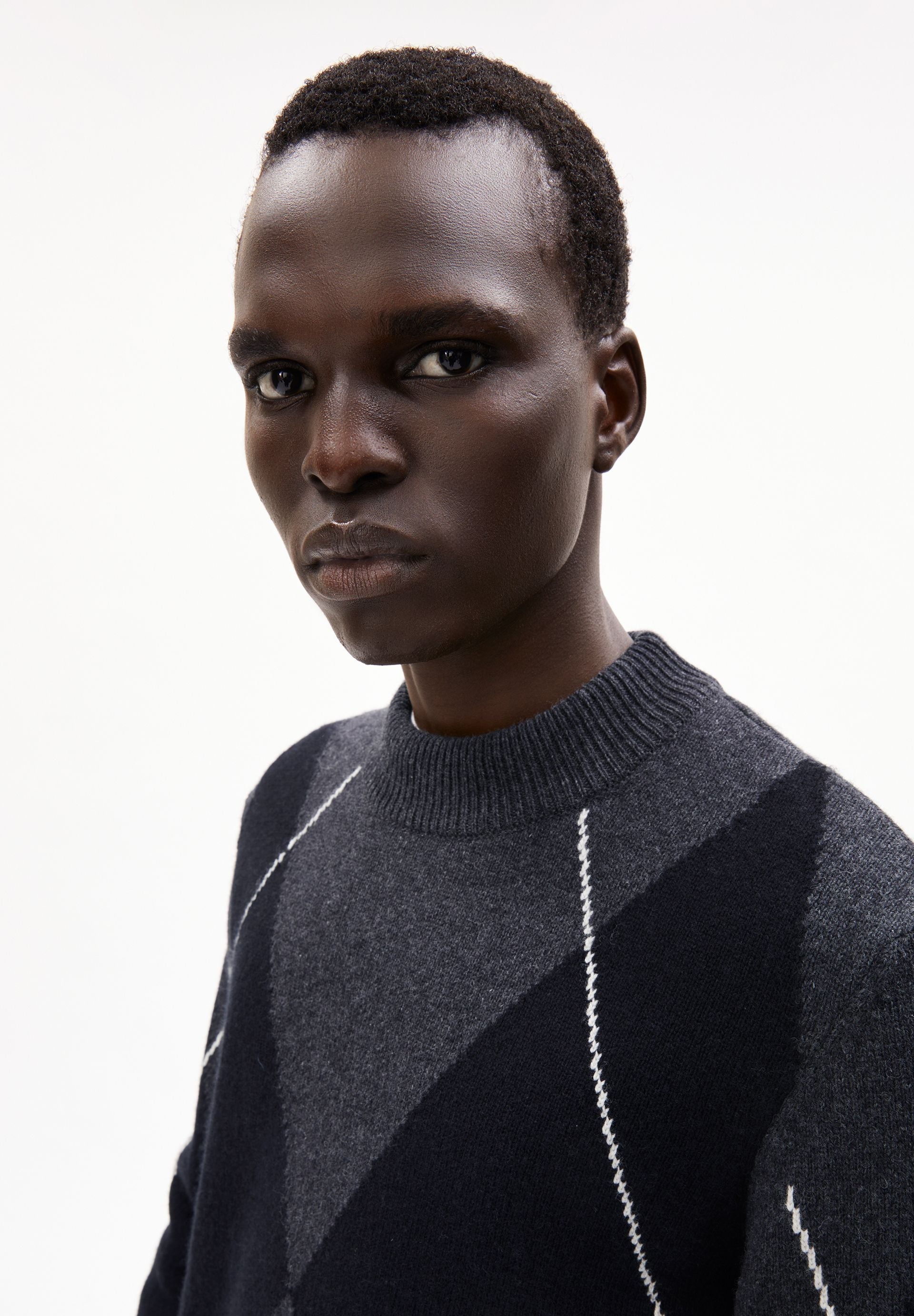 AARGELIUS | steel melange-black-oatmilk