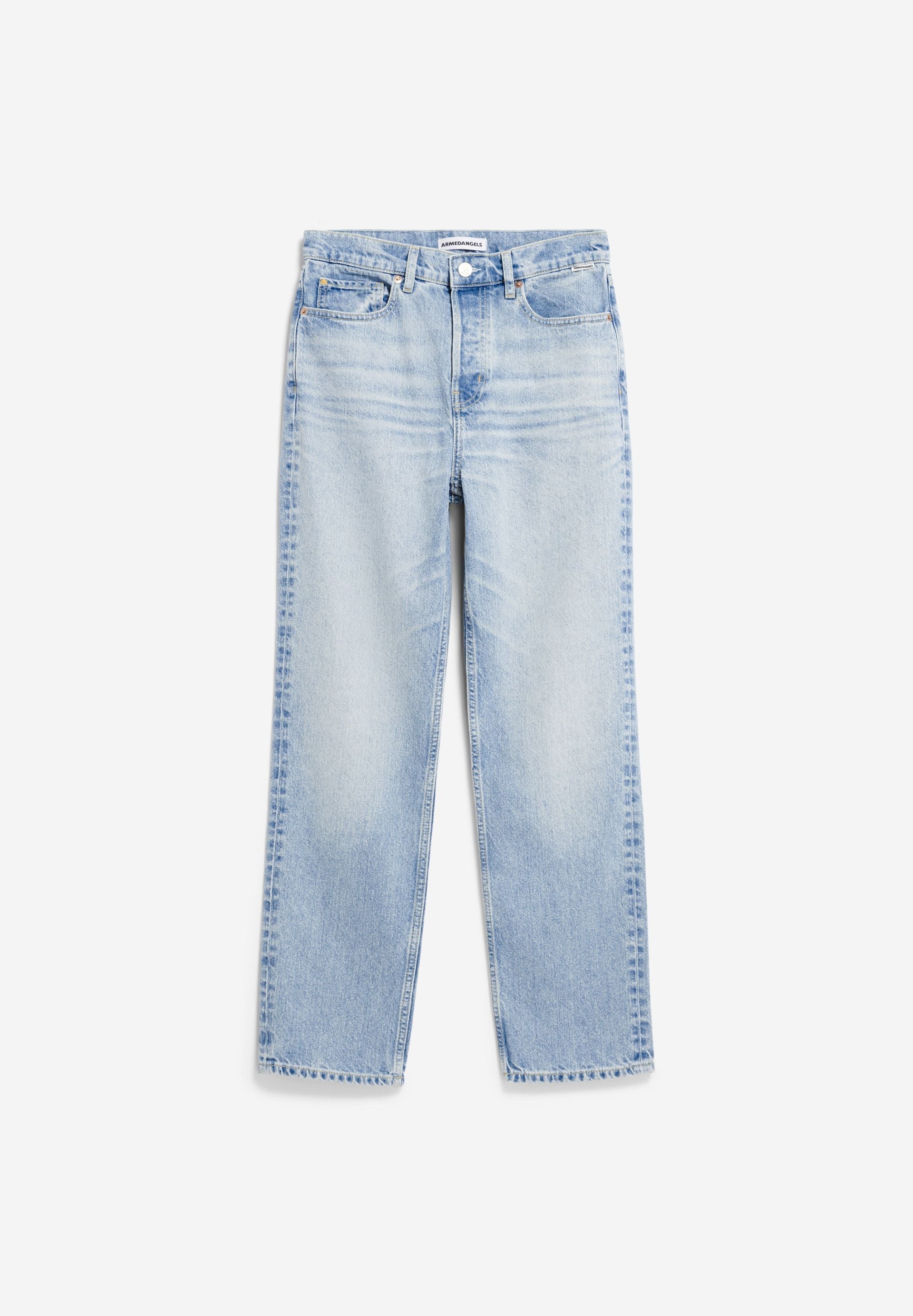 AAIKALA HIGH WAIST STRAIGHT JEANS | andromedar