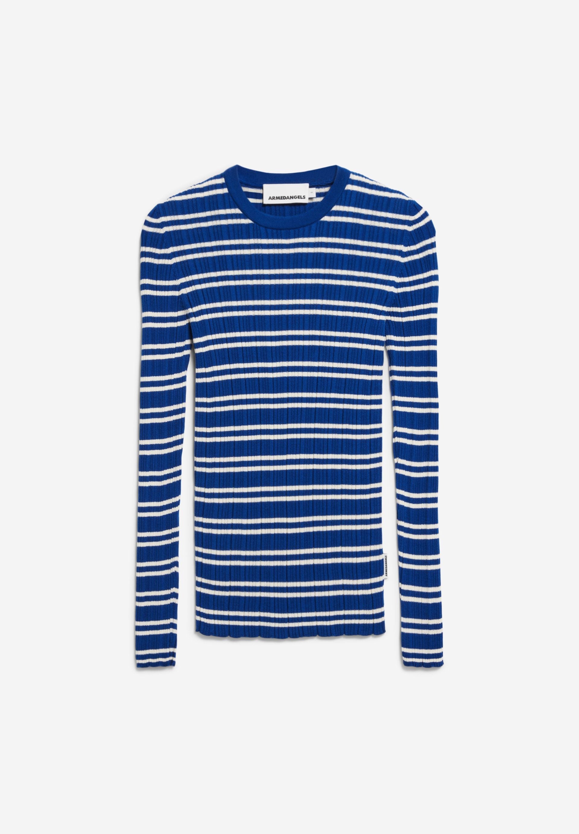 ALAANIA CHIFFRON STR | lapis blue-oatmilk