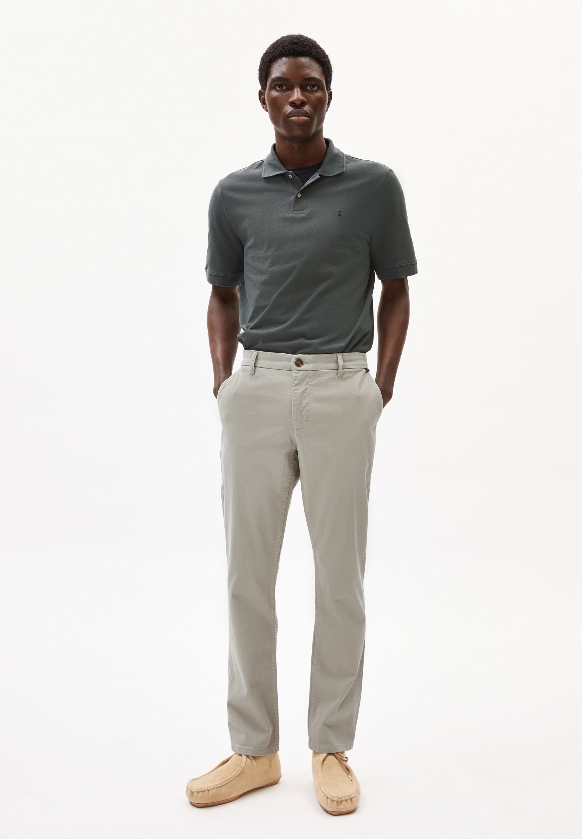 AASTER CHINOHOSE | seagreen