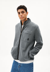 AABLEO FLEECE JACKET | space steel