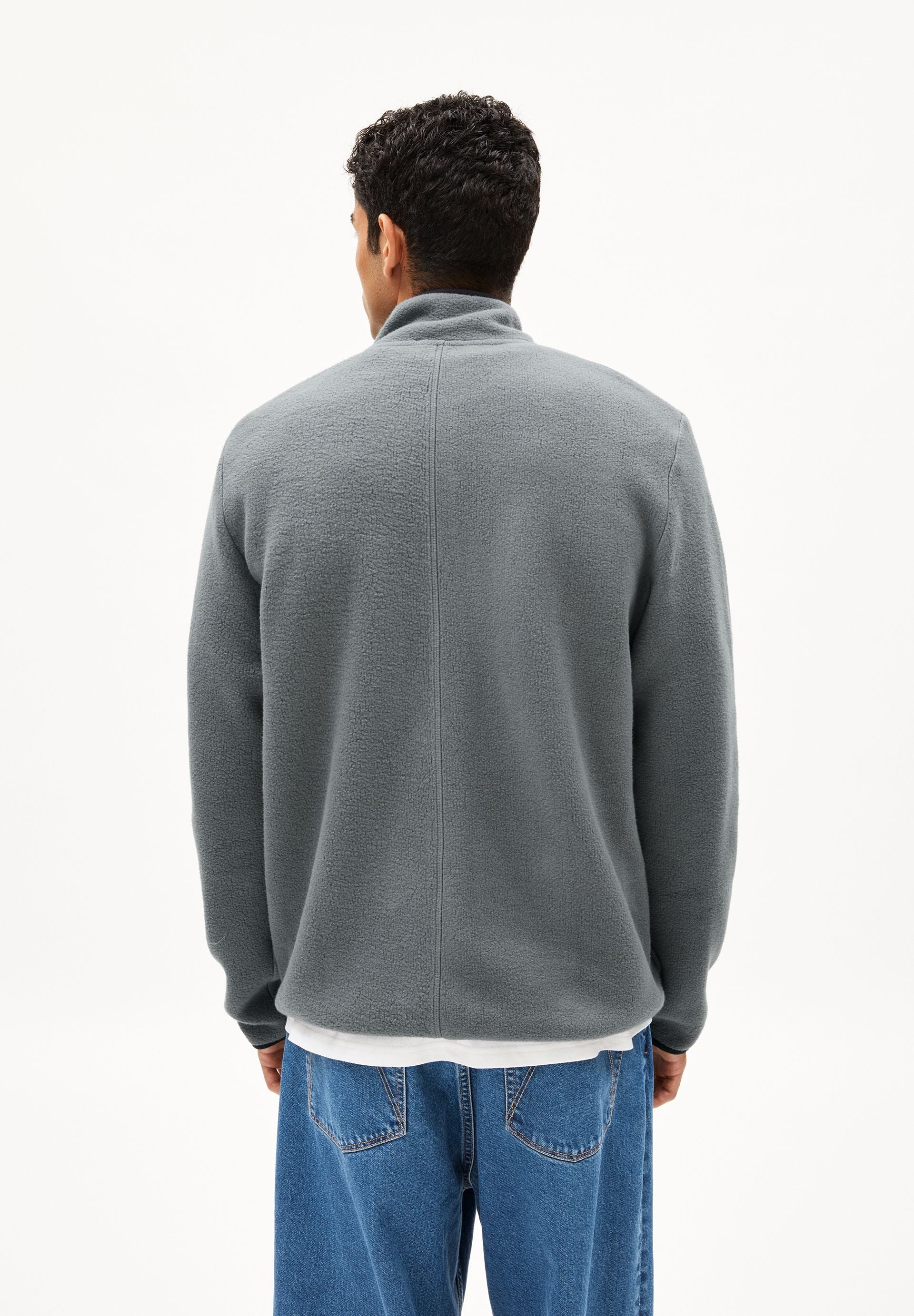 AABLEO FLEECE JACKET | space steel