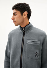 AABLEO FLEECE JACKET | space steel