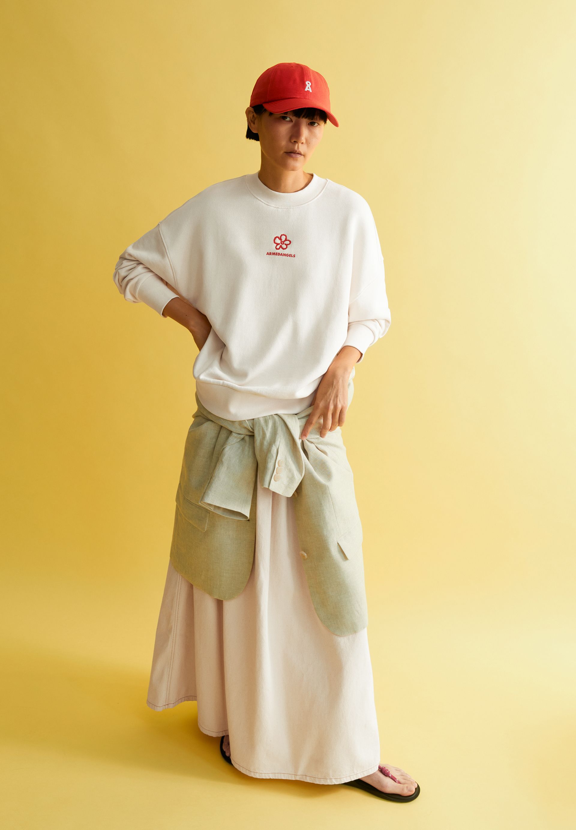 ALIZAA FLOWER | undyed