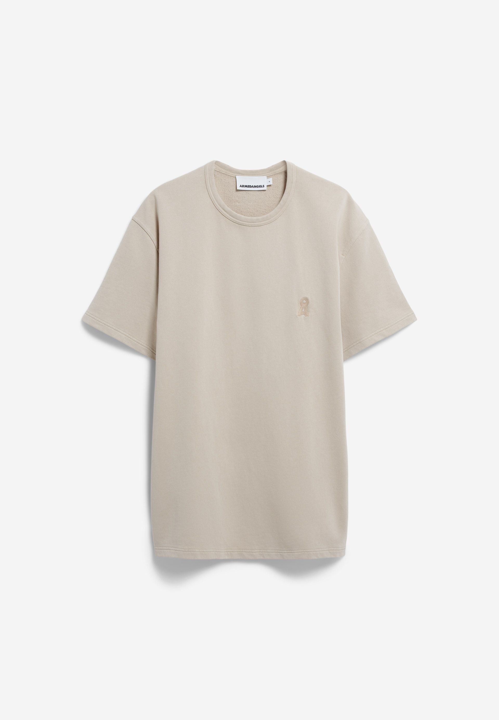 AADRU SWEAT GMT DYE | sand stone washed