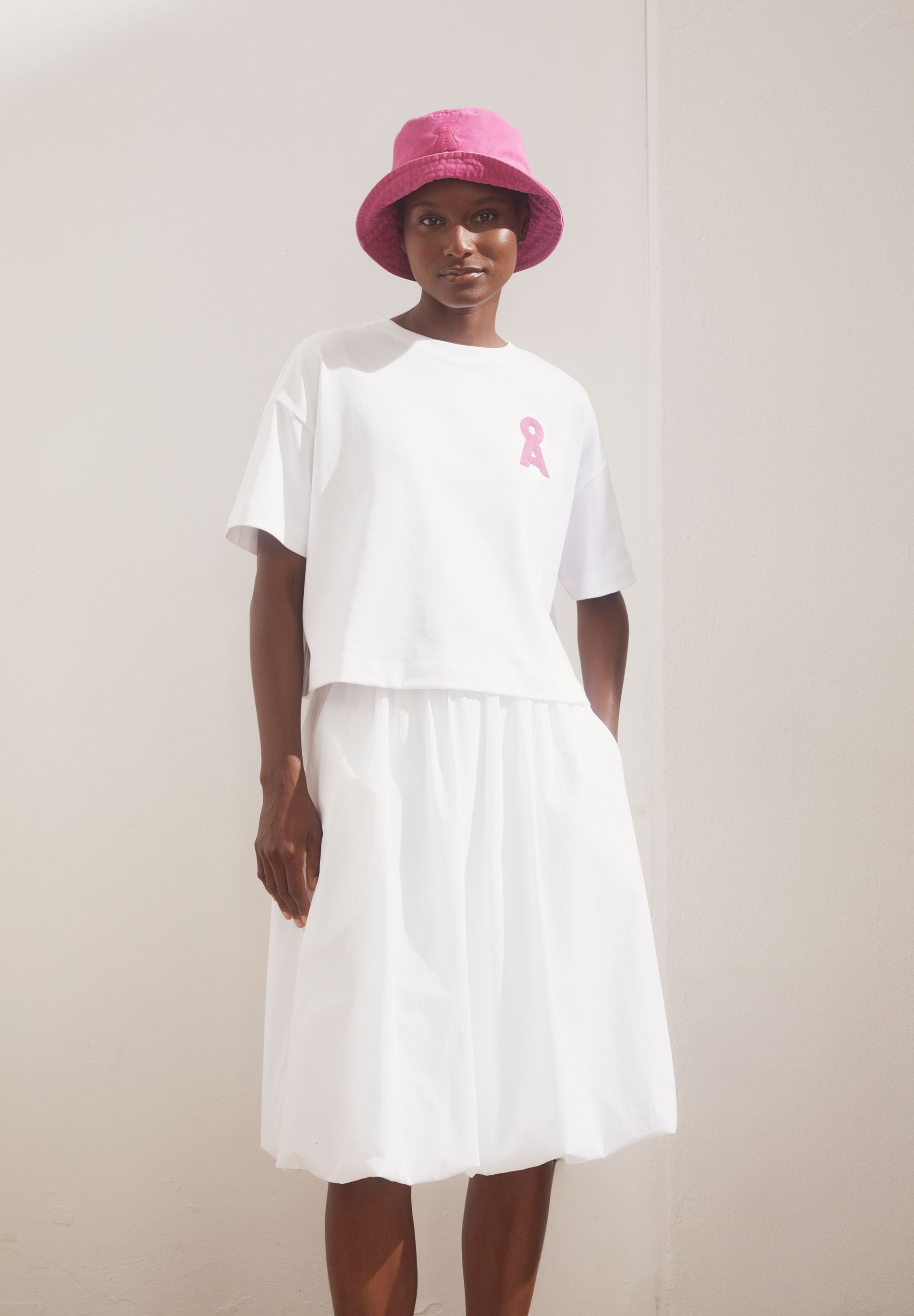 ALBERTARAA T-SHIRT | white