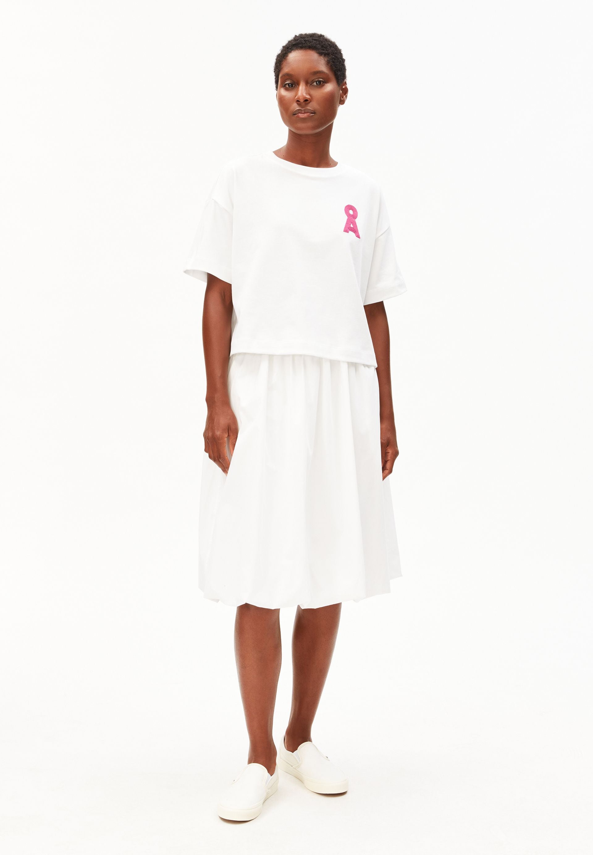 ALBERTARAA T-SHIRT | white