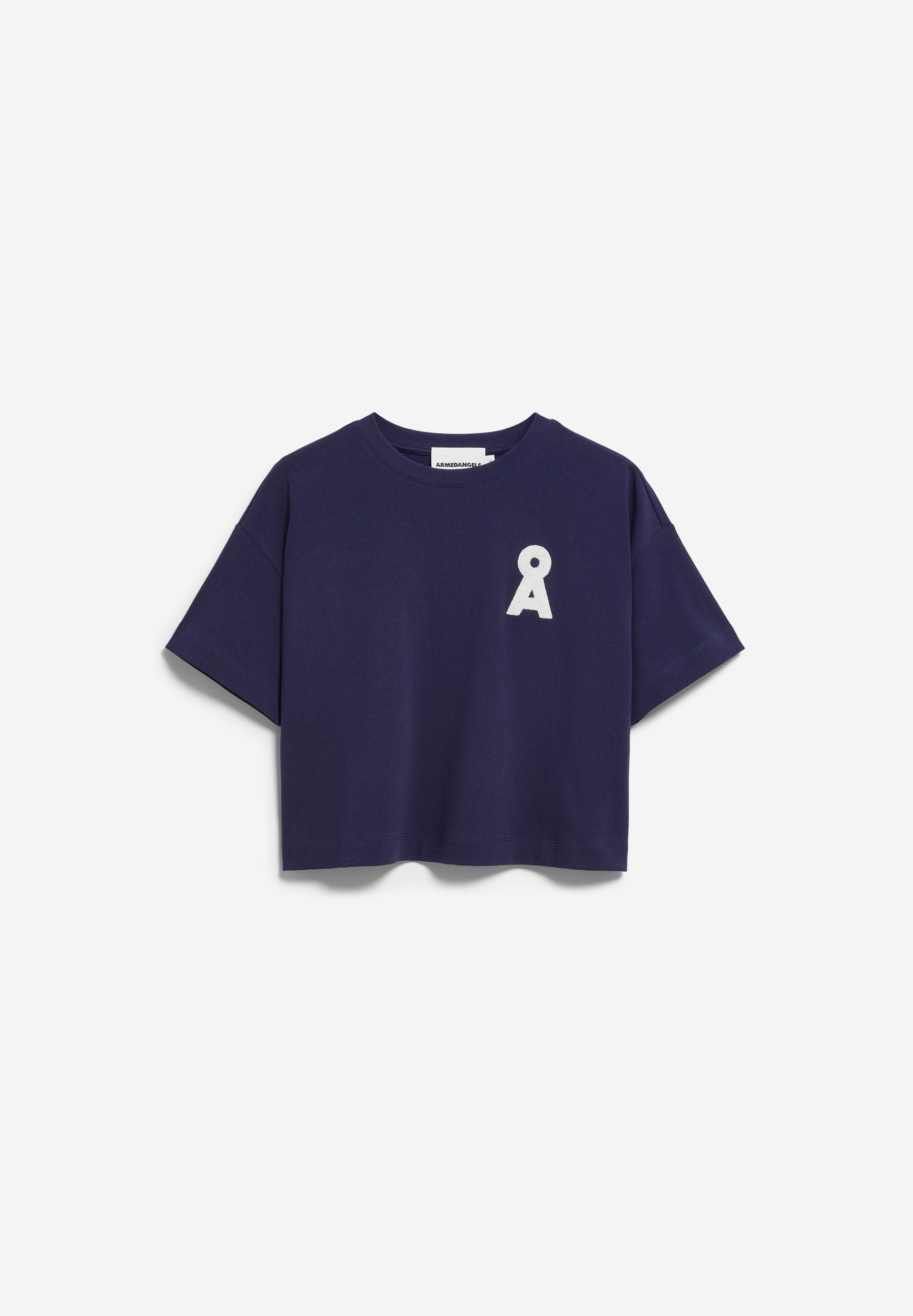 ALBERTARAA T-SHIRT | tinted navy
