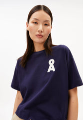 ALBERTARAA T-SHIRT | tinted navy