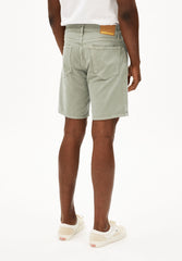 AARVO JEANS-SHORTS | seagreen