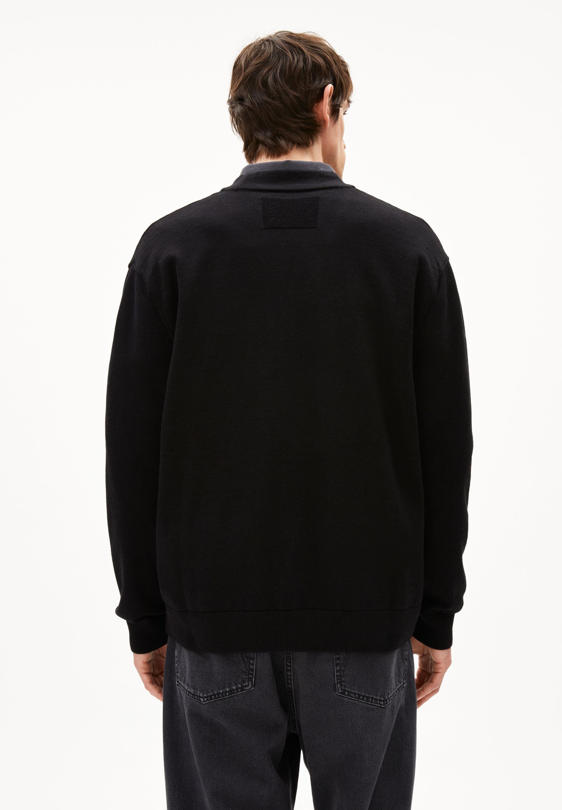 AANATOL STRICKJACKE | black