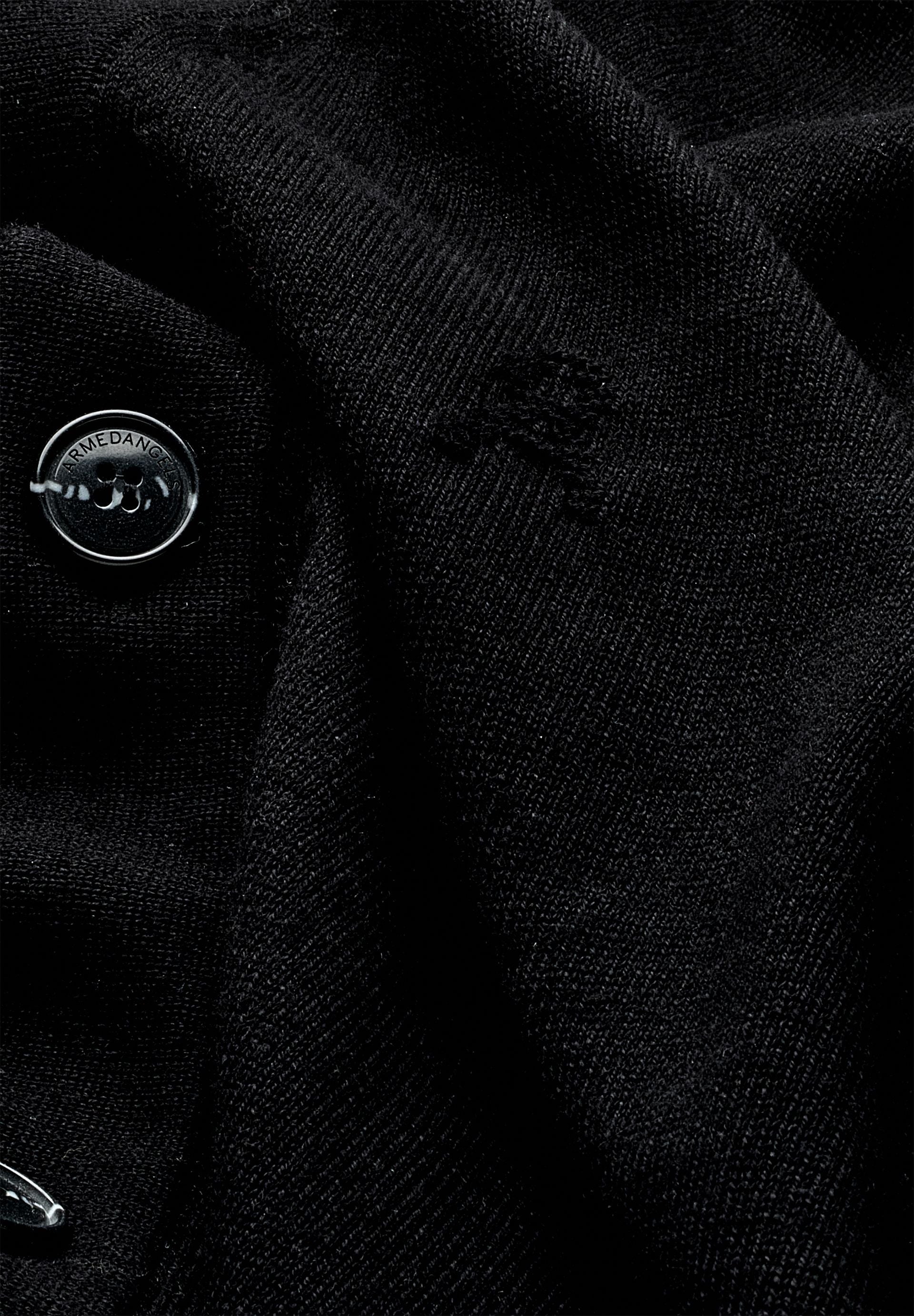 AANATOL STRICKJACKE | black
