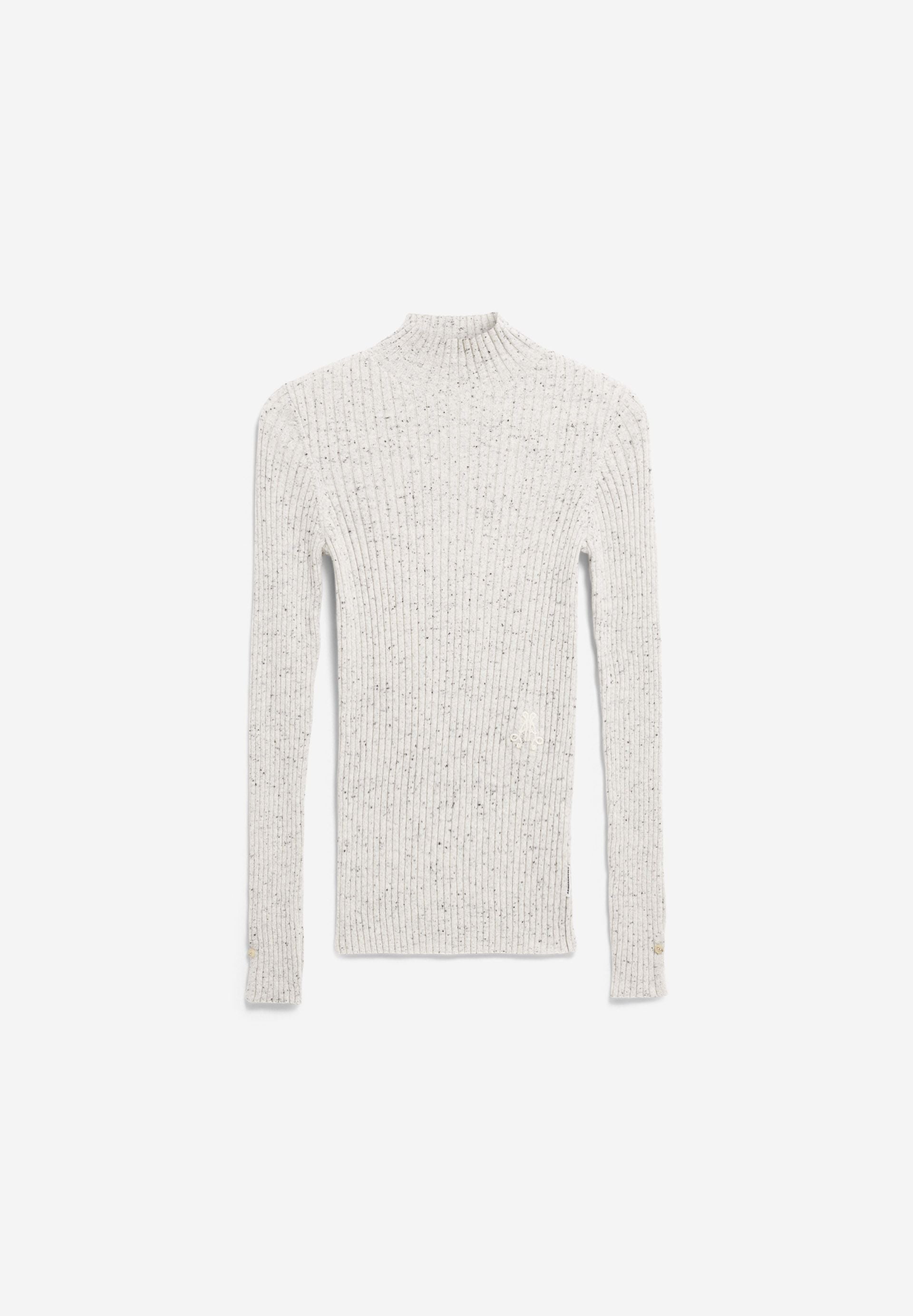 ALAANIA TWEED | oatmilk-black