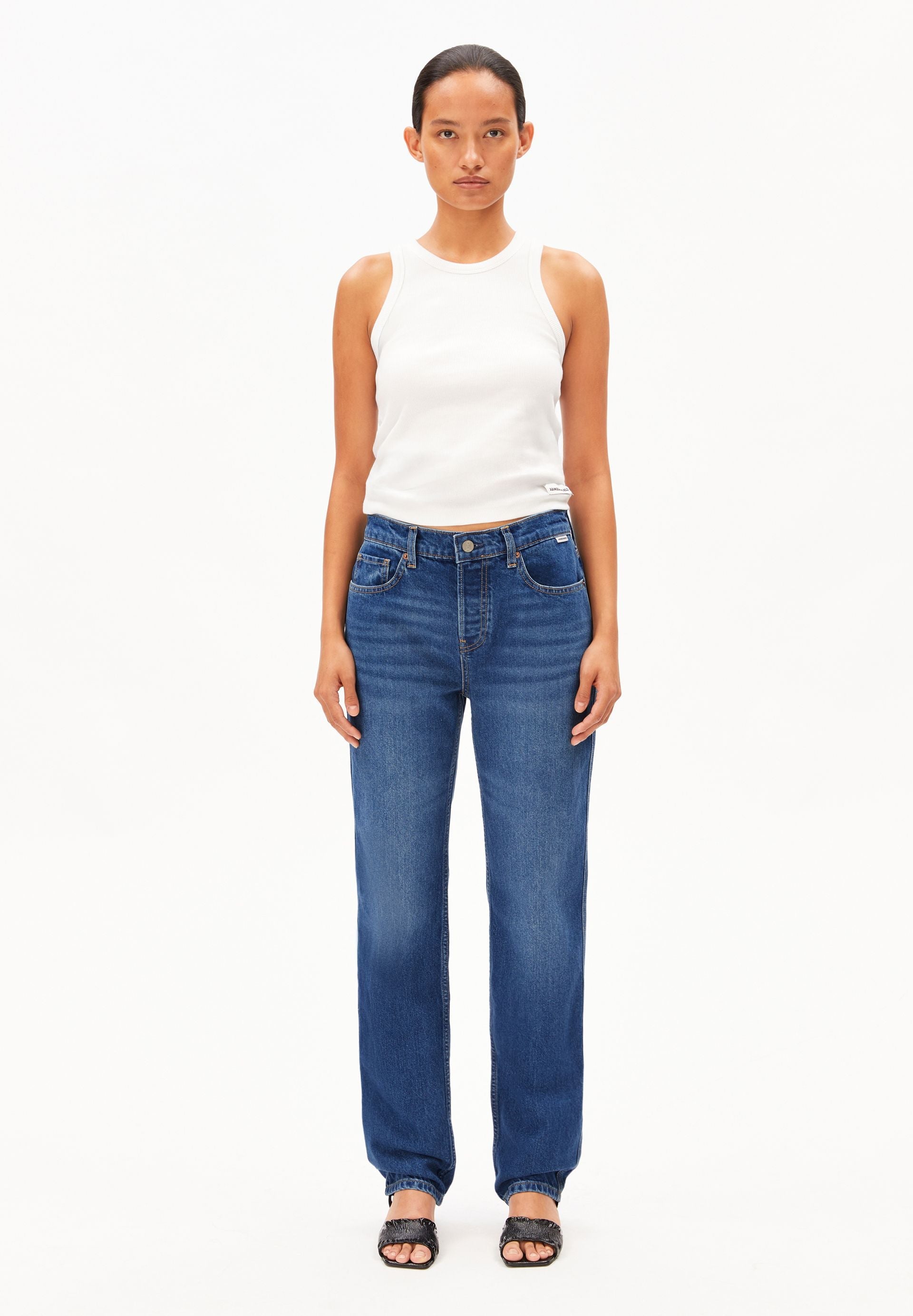 AAVELINE MID STRAIGHT JEANS | bellagio