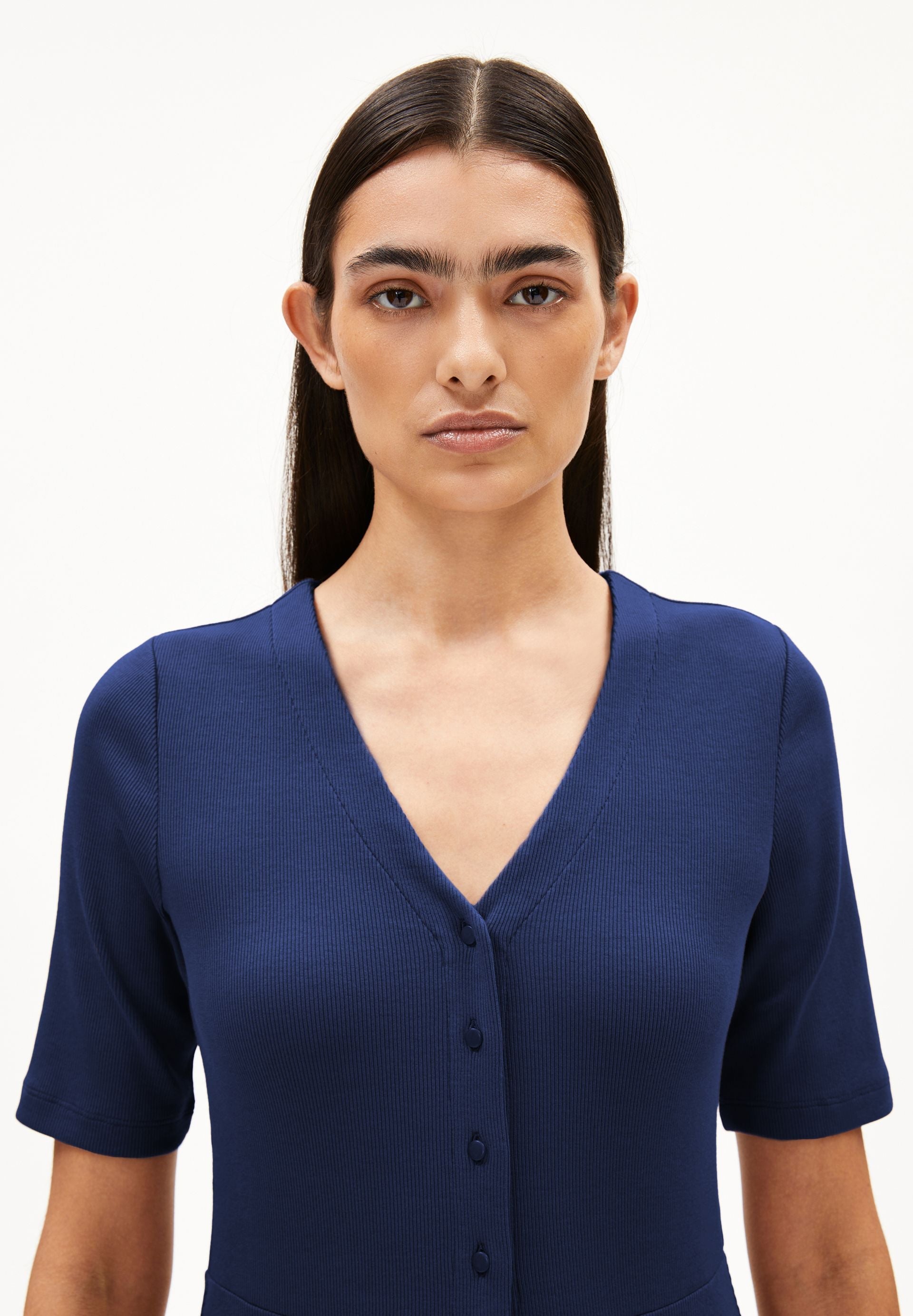 ALURAA KLEID | blue noon