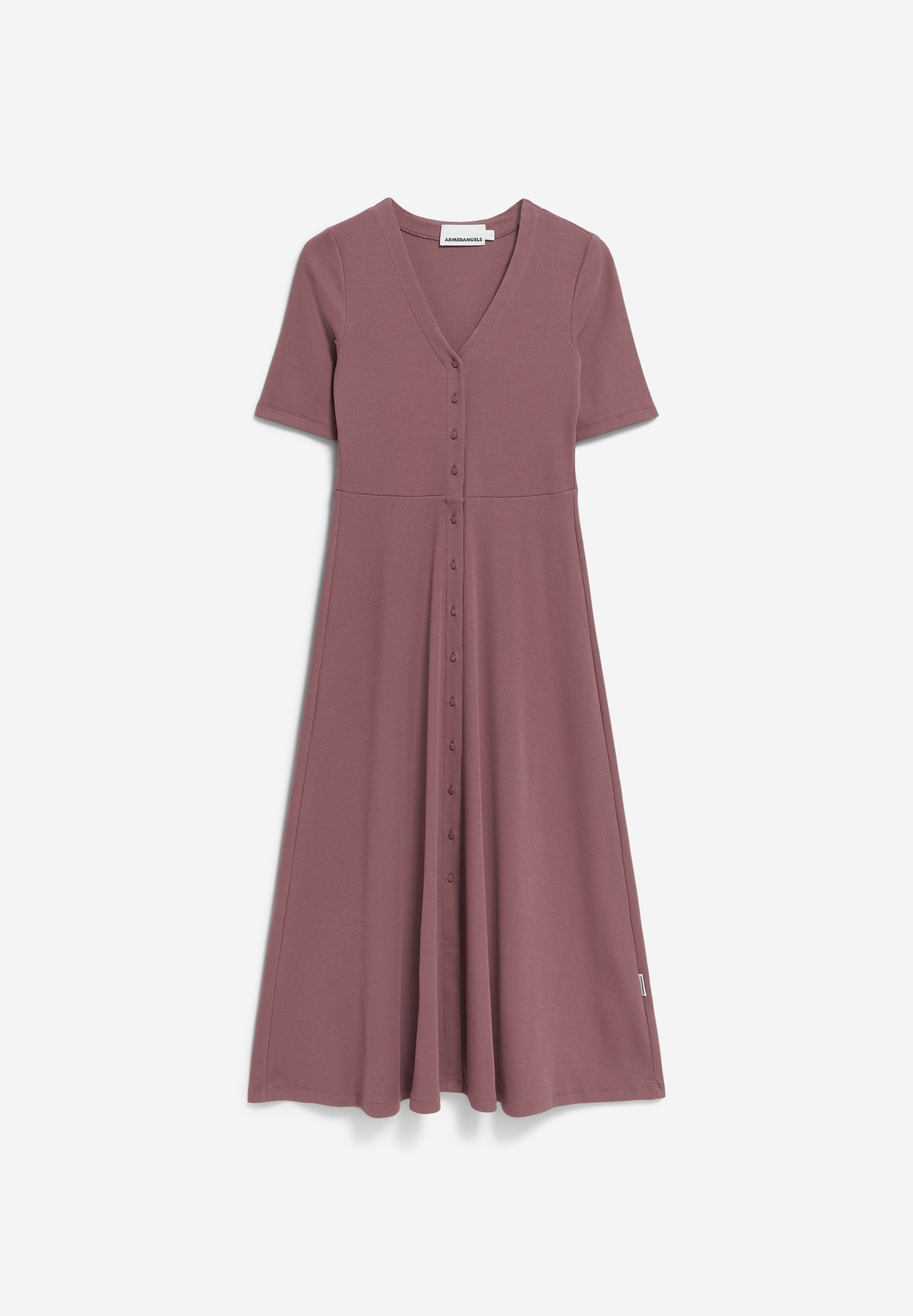 ALURAA KLEID | dark berry