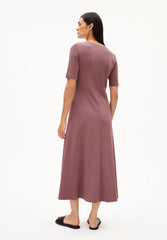 ALURAA KLEID | dark berry