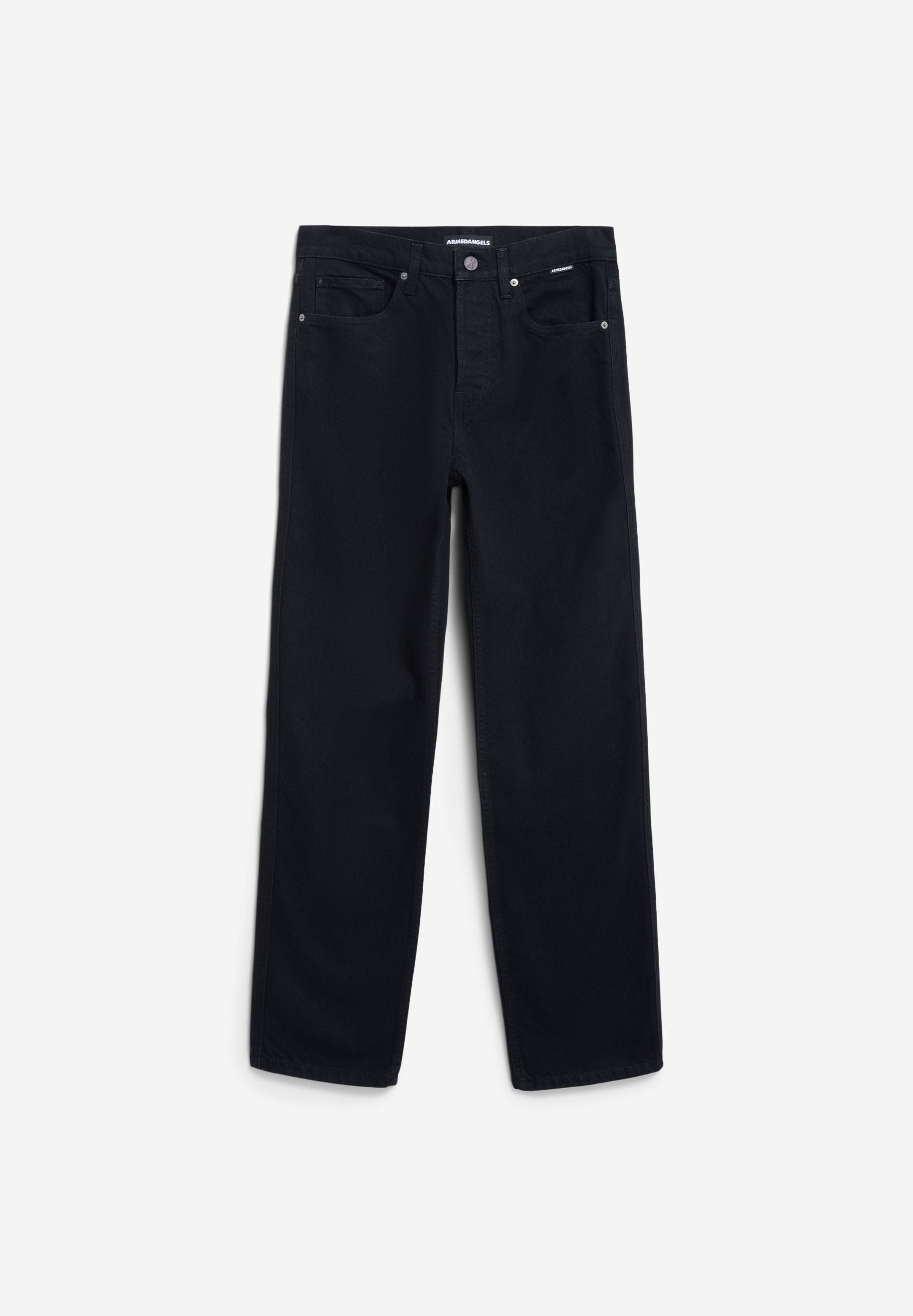 AAVELINE MID WAIST STRAIGHT JEANS | bondone